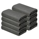 8PCS Thickened Magic Cleaning Cloth Streak Free Microfiber Glass Wiping Rags PN