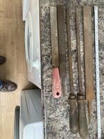 20 X Files Various Sizes. Mostly Made In England. Flat, Round, Square, Triangle.