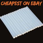 HOT MELT CLEAR GLUE STICKS FOR ELECTRIC GUN CRAFT ADHESIVE TOOL 11MM,7MM X 100MM