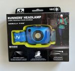 Nathan Nebula Fire Runner's LED Head Lamp/Head Torch. Great gift for runners. 