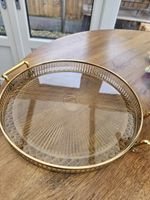 Sophiscated Modern Gold Serving Tray