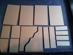 Terrain Footprints/Templates Compatible with  Warhammer 40K 11TH Edition