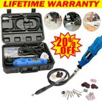 80pcs Electric Drill Hobby Craft Mini Drill Grinder Multi tool Rotary Tool Set