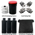eTone 120 35mm Film Darkroom Developing Kit Film Processing Set Storage Bottles