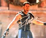 RUSSELL CROWE Signed GLADIATOR  8x10" Original Authentic Autograph w/COA