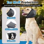 Dogs Ear Protectors Protection Mutts Ear Cover Hood Noise Relief Bathing Swimmin