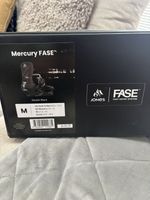 Jones Mercury Fase Black All Mountain Snowboard Bindings (fast entry step in)