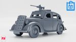 Home Guard Malcolm Campbell Vehicle Model 3D Print Multiple Scales 1:35–1:16