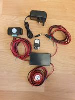 Motion Sensor Alarm 12v/240v security system, remote option.120db siren/Strobe