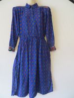 VINTAGE 1980'S DRESS BY CALIFORNIA DESIGN BY DOROTHY SAMUAL