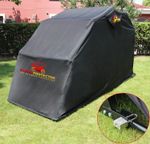🏍️ Large Sport Motorcycle Shelter - Waterproof Lockable Garage Cover Frame 🏍️