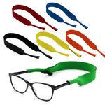6pk Neoprene Glasses Strap Sport Lanyard Cord Spectacles Sunglasses Neck Holder