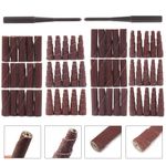 62Pcs Sanding Cartridge Spiral Roll Cone Engine Porting Polishing Assortment kit