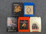 Country 8-Track Tapes Lot of 5 - Kenny Rogers Charlie Rich Tennessee Ernie Ford