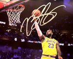 LeBron James Signed LA LAKERS Original 8x10" Authentic Autograph w/COA