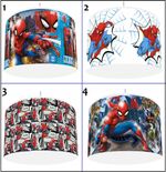 SPIDER MAN SPIDEY  Ceiling Light Shade   4 DESIGNS IN  3 SIZES Reusable