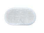 Double White Soffit Vent