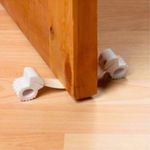 Under Door Gripper -Safety Door Positioner / Door Stop – Child & Finger Protecti