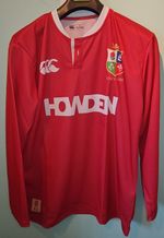 British & Irish Lions 2025 Canterbury Rugby Shirt 2XL BNWT Howden Long Sleeve