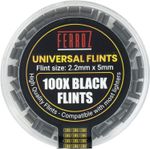 100 / 200 FERROZ Universal Lighter Flints - FITS ALL LIGHTERS High Quality Flint