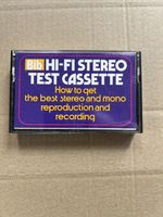 Bib Hi-fi Stereo Test Cassette Tape - How To Get Best Stereo And Mono Repro