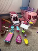 Massive Barbie Bundle, Clothes, Barbies, Camper van, Ambulance & More