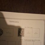 8 VERY EARLY TASMANIA VICTORIAN POSTAGE STAMPS  IN Good To  V- Fine + Mint