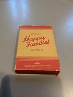 RARE 1939 Wills’s "Happy Families" Card Game – Complete Set – Tobacco Promo
