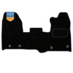 Fits Ford Transit Custom 2015-2023 Tailored Carpet Floor Mat with Blue Stitch
