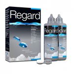 Regard contact lens solution 2 x 355ml for soft lenses (3 months supply)