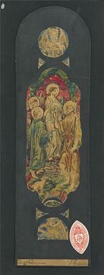 John Hardman & Co Painting Brooklyn New York USA Stained Glass Design
