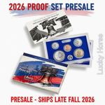 2026 US Mint S Proof Set Clad 10 Coins Semiquincentennial Presale Ships LateFall