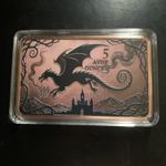 5oz Copper Dragon Bar