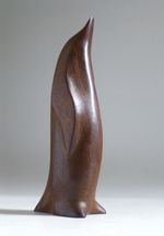 John Fox, Perry Lancaster Vintage Carved Cocobolo Wood Penguin