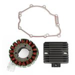 Magneto Stator+Voltage Rectifier+Gasket For Yamaha FZ6R XJ6F XJ6N XJ6S 09-17