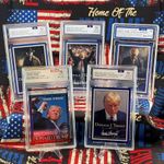 Donald Trump Graded Card Lot Assassination Mugshot Mugshot Victory Cards