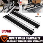 6ft/5ft Long retractable Ramps-Longer Lip Loading over Car Bumpers easy to use