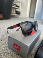 Ray-Ban Ferrari Black & Red Sunglasses – Stylish Designer Eyewear