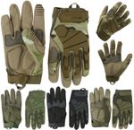 KombatUK Mens Airsoft Hard Shell Knuckle Protection Alpha Tactical Glove Gloves