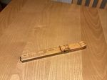 George Barnsley And Sons Sheffield Old Foot Measuring Ruler