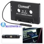 Bluetooth 5.1 Wireless Cassette Adapter AUX Car Tape for iPhone iPod Android MP3