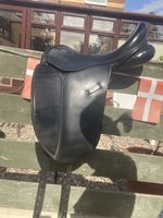 Ideal Jessica Black Leather Dressage Saddle - Dressage Saddles