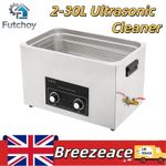 2-30L Digital Ultrasonic Cleaner Ultra Sonic Bath Cleaning Machine Heater+Timer