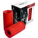 Dumbbell Bar Handle Grips Barbell Fat Rubber Hand for Weightlifting Fitness