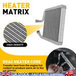 Heater Matrix Fits VW GOLF Mk7, Mk7 GTI 2012 on Exchanger Interior 5Q0819031A