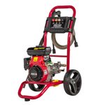 POLLOR Petrol Pressure Washer 2.5HP 2465 PSI 4 Nozzles Jet Wash High Power Jet