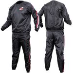 HEAVY DUTY SAUNA SWEAT SUIT EXERCISE GYM SUIT FITNESS ANTI RIP WEIGHT LOSS