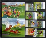 1991 Antigua & Barbuda Sc# 1456-65 - Disney Golfing. MNH set Est$28.35