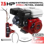 Gas Engine for Honda GX200 4-Stroke OHV Air Cooled Single Cylinder 7.5HP 210cc
