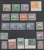 Cyprus Stamps 1938-1951 SG151/163 Mint never Hinged + MH Set CV£253.5